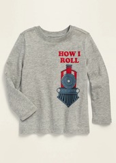 Old Navy Unisex Graphic Long-Sleeve Tee for Toddler