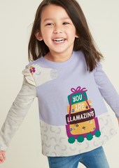Old Navy Graphic Swing Tee for Toddler Girls
