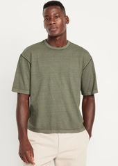 Old Navy Heavyweight Crop Crew-Neck T-Shirt