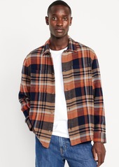 Old Navy Heavyweight Plaid Flannel Shirt