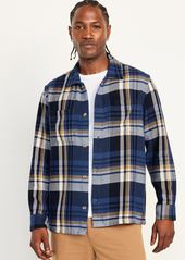 Old Navy Heavyweight Plaid Flannel Shirt