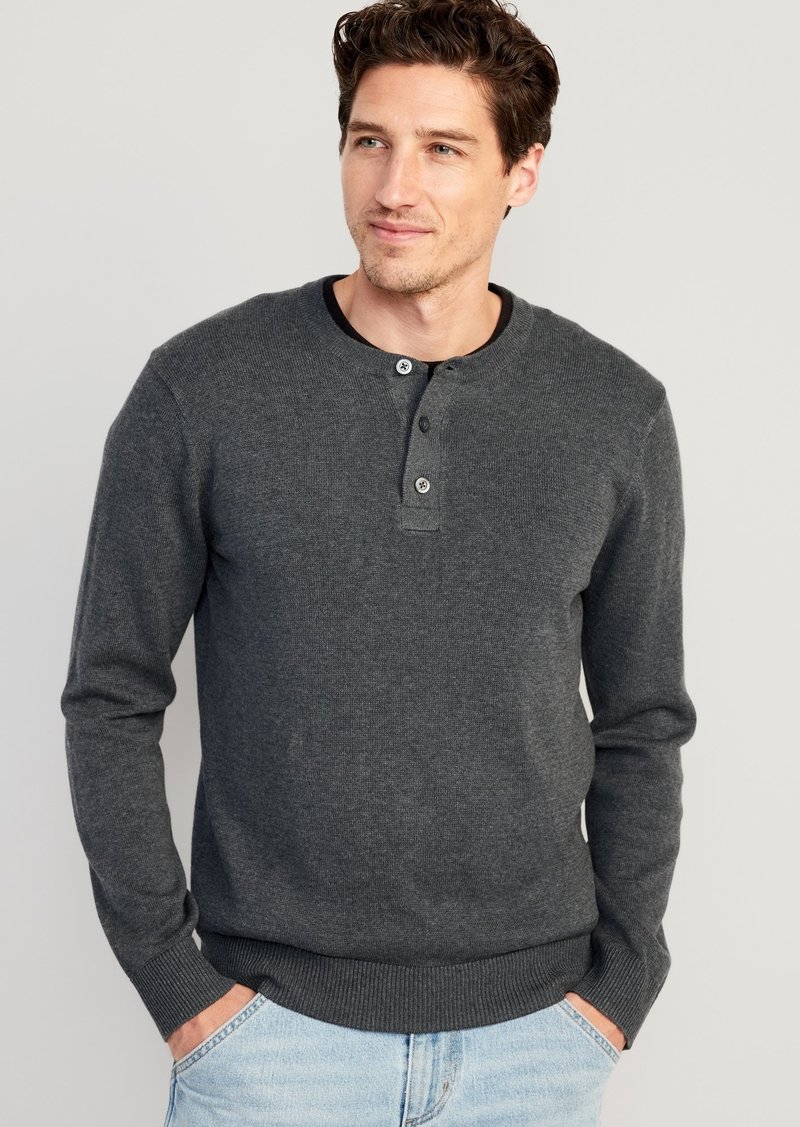 Old Navy Henley Sweater