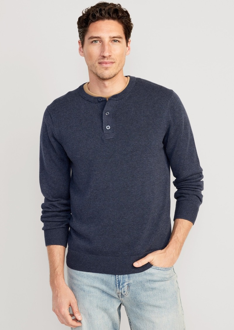 Old Navy Henley Sweater