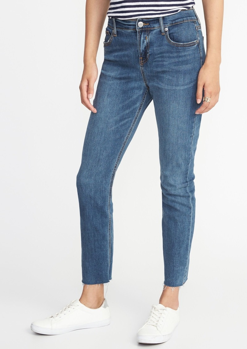 old navy perfect straight jeans