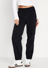 Old Navy High-Waisted Ankle-Zip Cargo Joggers
