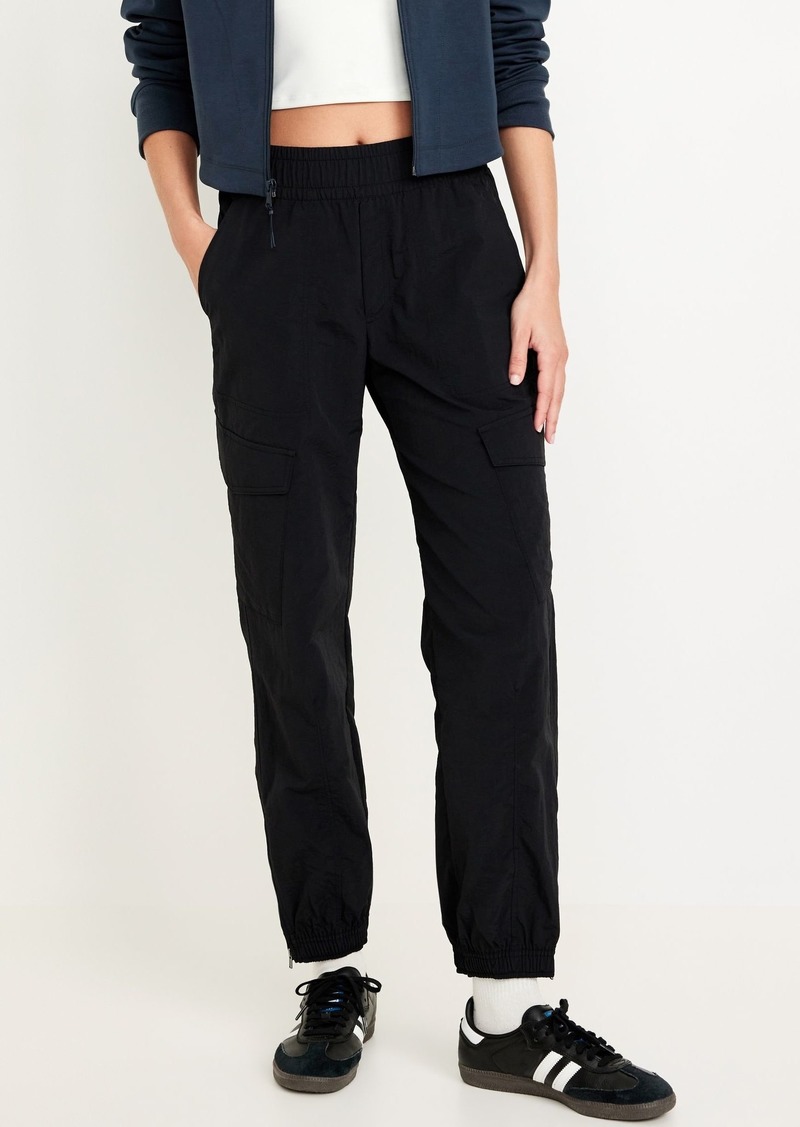 Old Navy High-Waisted Ankle-Zip Cargo Joggers