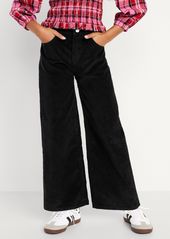 Old Navy High-Waisted Baggy Wide-Leg Corduroy Pants for Girls