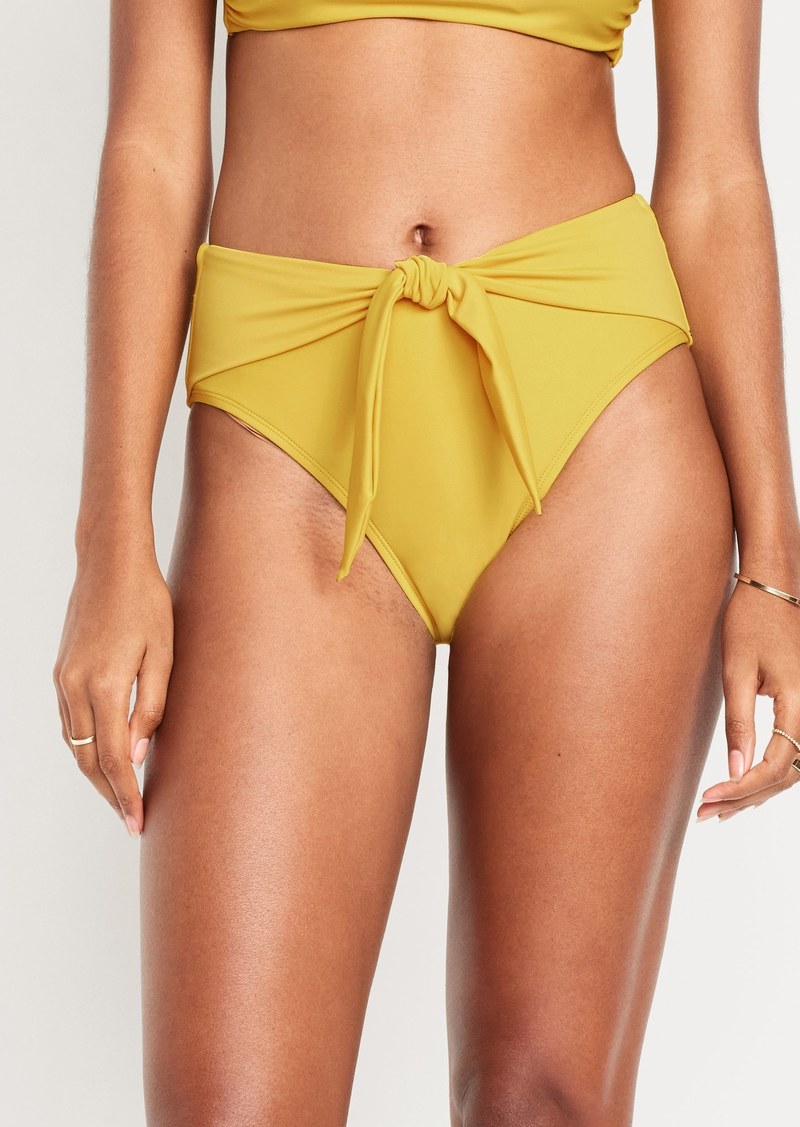 Old Navy High-Waisted Bikini Swim Bottoms