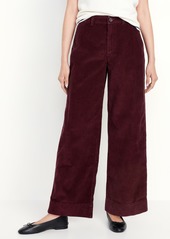 Old Navy High-Waisted Corduroy Wide-Leg Pants