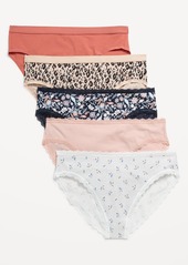 Old Navy High-Waisted Everyday Cotton Underwear 5-Pack