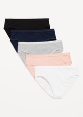 Old Navy High-Waisted Everyday Cotton Underwear 5-Pack