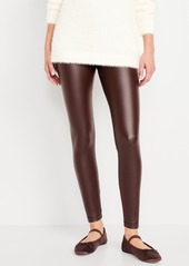 Old Navy High-Waisted Faux Leather Leggings