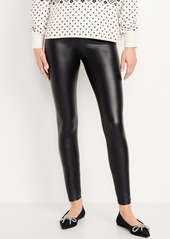 Old Navy High-Waisted Faux Leather Leggings