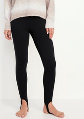 Old Navy High-Waisted Fleece-Lined Stirrup Leggings