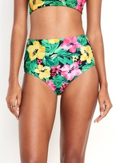 Old Navy High-Waisted French-Cut Bikini Swim Bottoms