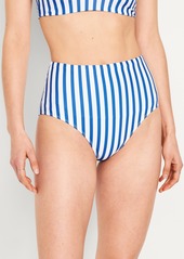 Old Navy High-Waisted French-Cut Bikini Swim Bottoms