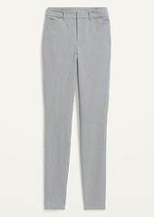 Old Navy High-Waisted Heathered Pixie Straight Pants for Women