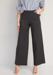 Old Navy High-Waisted Pull-On Pixie Wide-Leg Pants