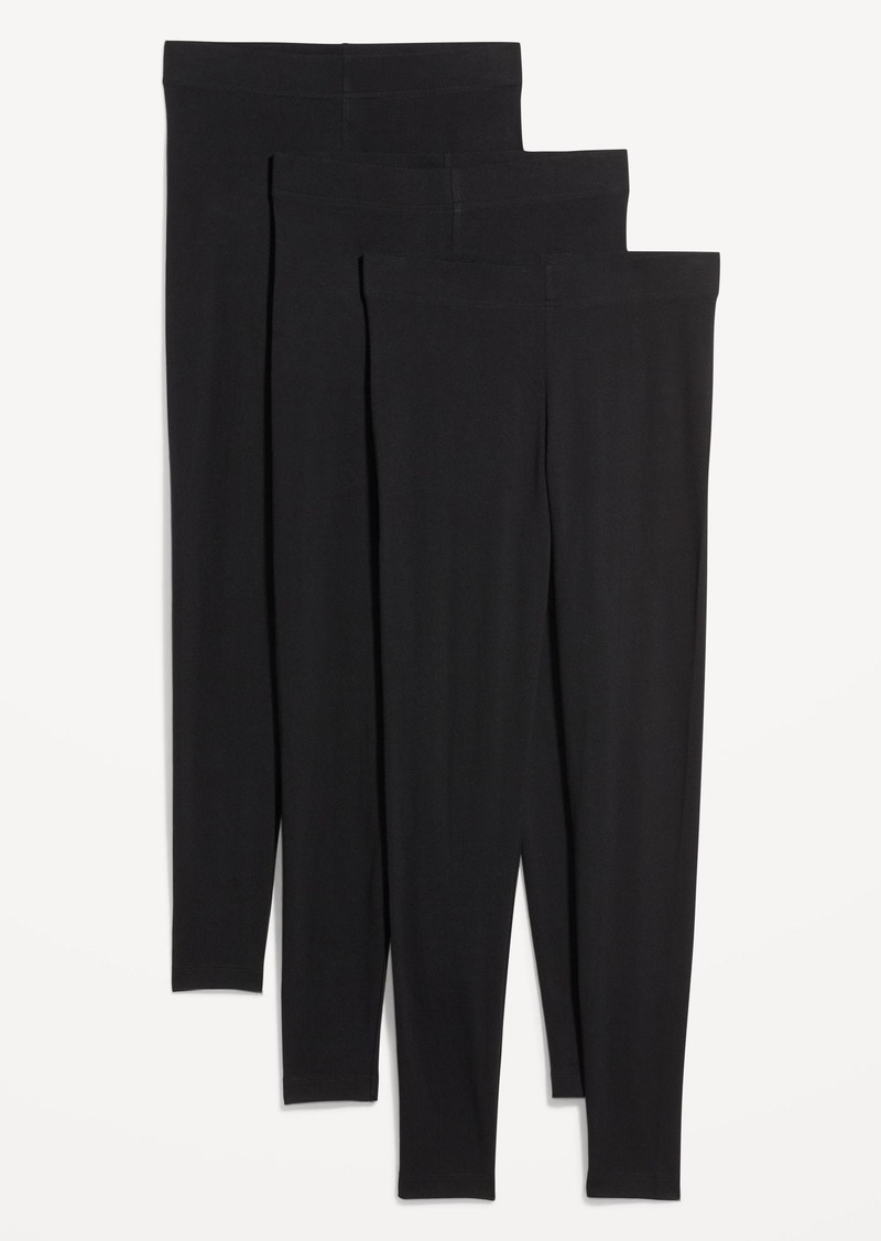 Old Navy High-Waisted Leggings 3-Pack