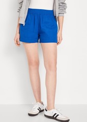 Old Navy High-Waisted Linen-Blend Shorts -- 3.5-inch inseam