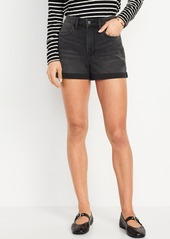 Old Navy High-Waisted Wow Jean Shorts -- 3-inch inseam