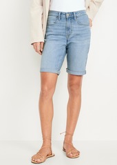 Old Navy High-Waisted Wow Jean Shorts -- 9-inch inseam