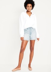 Old Navy High-Waisted OG Jean Shorts -- 5-inch inseam