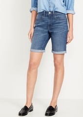 Old Navy High-Waisted Wow Jean Shorts -- 9-inch inseam