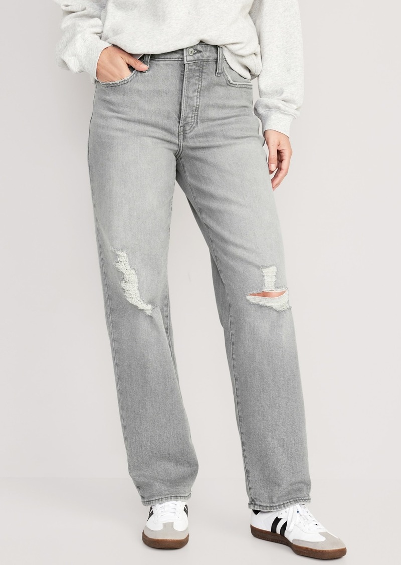 Old Navy High-Waisted OG Loose Button-Fly Jeans