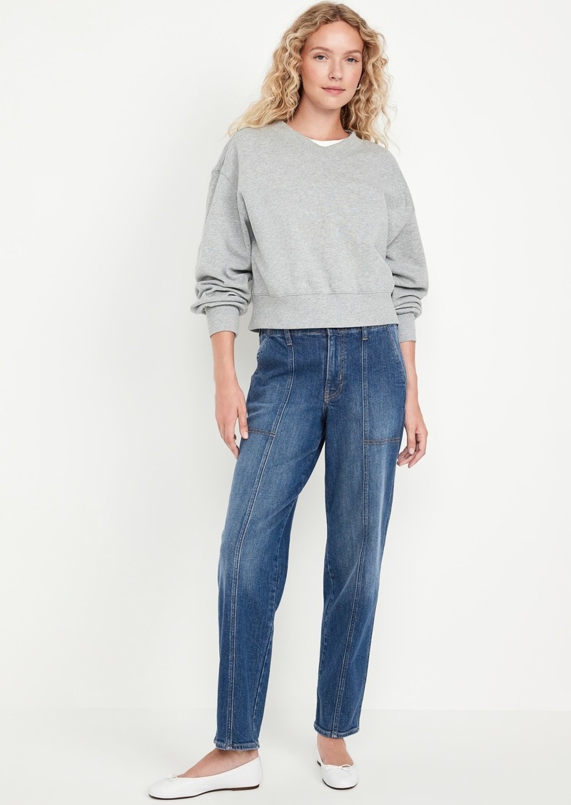 Old Navy High-Waisted OG Loose Utility Jeans