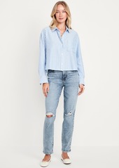 Old Navy High-Waisted OG Straight Ankle Jeans