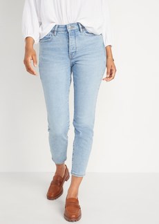 Old Navy High-Waisted OG Straight Button-Fly Extra-Stretch Jeans for Women