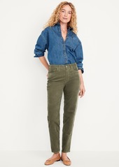 Old Navy High-Waisted OG Straight Corduroy Ankle Pants