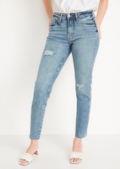 Old Navy High-Waisted Button-Fly OG Straight Ankle Jeans