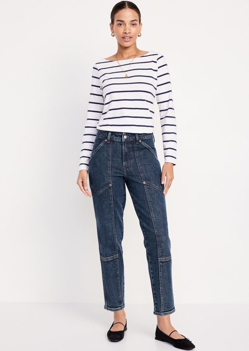 Old Navy High-Waisted OG Straight Utility Jeans