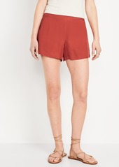 Old Navy High-Waisted Playa Shorts -- 4-inch inseam