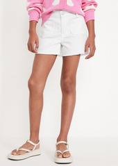 Old Navy High-Waisted Pocket Frayed-Hem Shorts for Girls