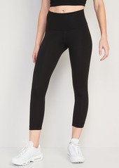 Old Navy High-Waisted PowerPress Crop Leggings