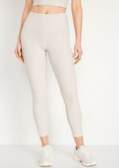 Old Navy High-Waisted PowerSoft Ribbed 7/8 Leggings