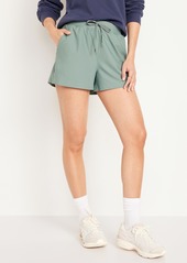 Old Navy High-Waisted PowerSoft Shorts -- 3-inch inseam