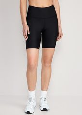 Old Navy High-Waisted PowerSoft Biker Shorts -- 8-inch inseam