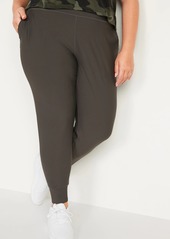 High-Waisted PowerSoft Side-Pocket Plus-Size 7/8-Length Jogger Pants - 46%  Off!