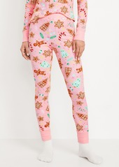 Old Navy High-Waisted Printed Waffle Pajama Leggings for Women