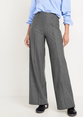 Old Navy High-Waisted Pull-On Pixie Wide-Leg Pants