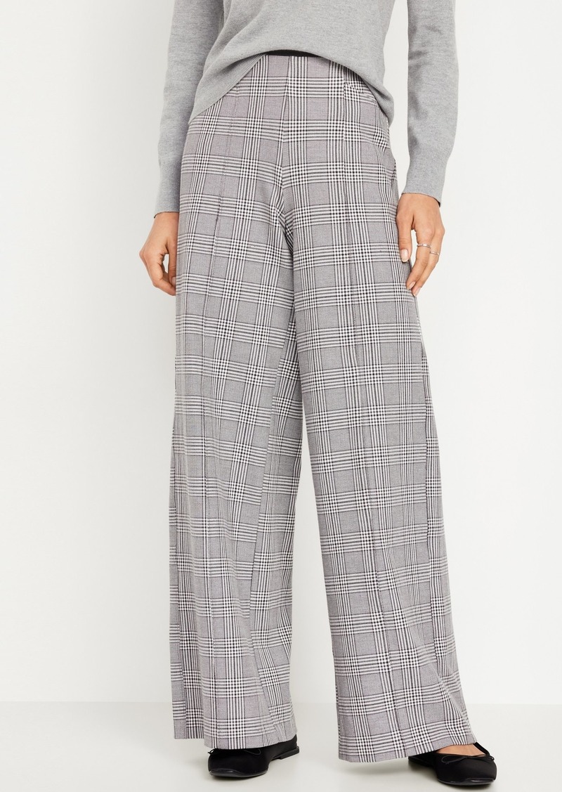 Old Navy High-Waisted Pixie Pull-On Wide-Leg Pants