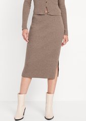 Old Navy High-Waisted SoSoft Ribbed Midi Skirt