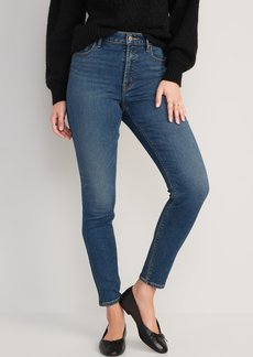 Old Navy High-Waisted Built-In Warm Rockstar Super-Skinny Jeans for Women