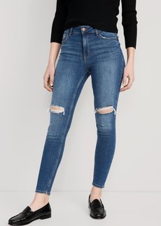 Old Navy High-Waisted Rockstar Super-Skinny Ripped Jeans for Women