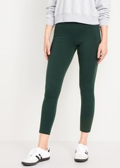 Old Navy High-Waisted Side Pocket 7/8 Leggings