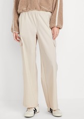 Old Navy High-Waisted SleekTech Wide-Leg Cargo Pants